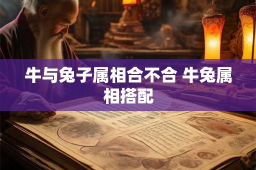 牛与兔子属相合不合 牛兔属相搭配 牛与兔子属相合不合 牛兔属相搭配