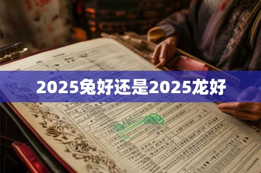 2025兔好还是2025龙好 2025兔好还是2025龙好