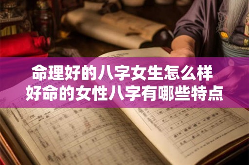 命理好的八字女生怎么样 好命的女性八字有哪些特点 命理好的八字女生怎么样 好命的女性八字有哪些特点
