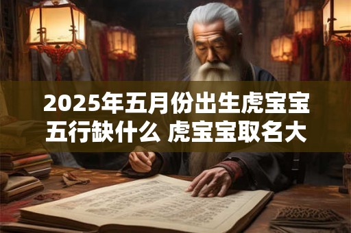 2025年五月份出生虎宝宝五行缺什么 虎宝宝取名大全 2025年五月份出生虎宝宝五行缺什么 虎宝宝取名大全