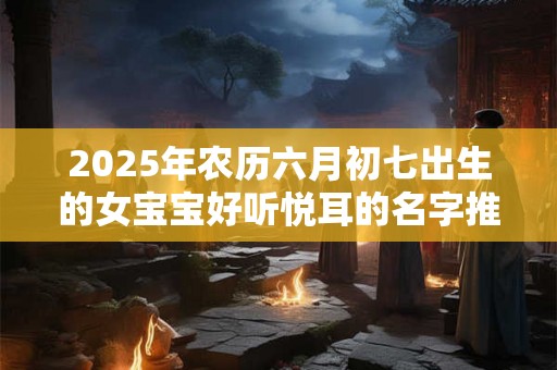 2025年农历六月初七出生的女宝宝好听悦耳的名字推荐 2025年农历六月初七出生的女宝宝好听悦耳的名字推荐