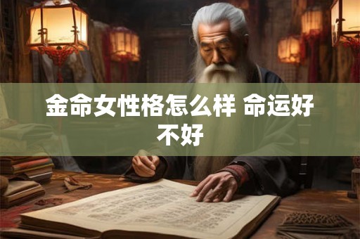 金命女性格怎么样 命运好不好 金命女性格怎么样 命运好不好