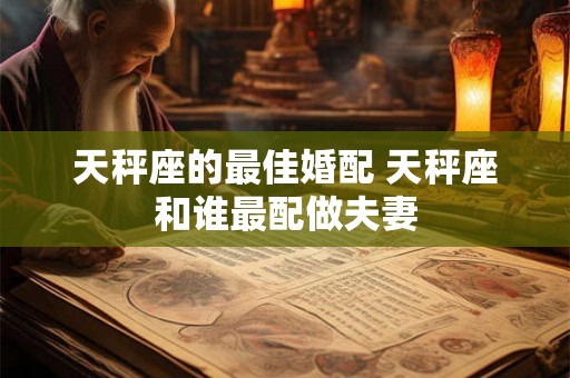 天秤座的最佳婚配 天秤座和谁最配做夫妻 天秤座的最佳婚配 天秤座和谁最配做夫妻