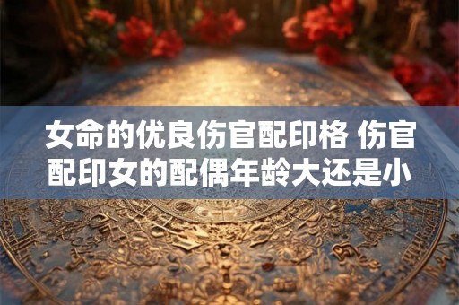 女命的优良伤官配印格 伤官配印女的配偶年龄大还是小 女命的优良伤官配印格 伤官配印女的配偶年龄大还是小