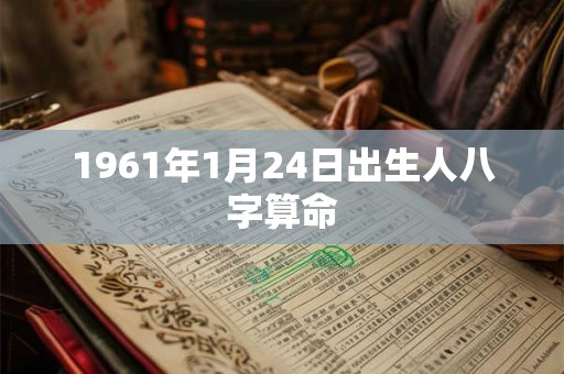 1961年1月24日出生人八字算命 1961年1月24日出生人八字算命