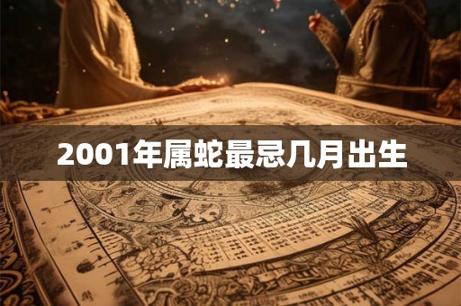 2001年属蛇最忌几月出生 2001年属蛇最忌几月出生