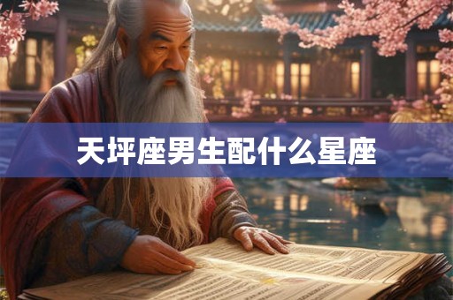 天坪座男生配什么星座