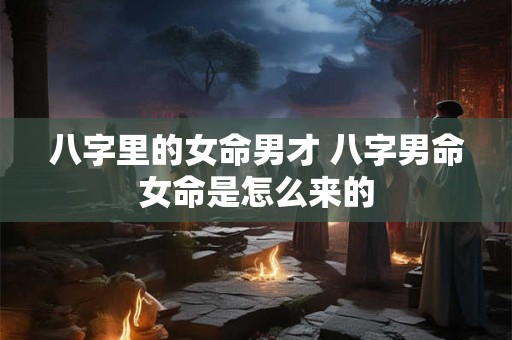 八字里的女命男才 八字男命女命是怎么来的
