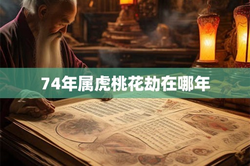 74年属虎桃花劫在哪年 74年属虎桃花劫在哪年