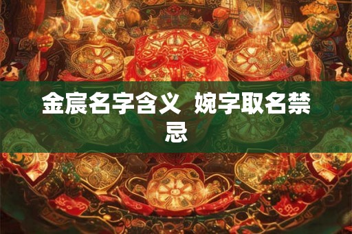 金宸名字含义 婉字取名禁忌 金宸名字含义 婉字取名禁忌