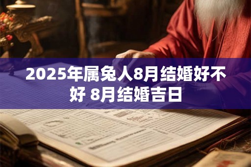 2025年属兔人8月结婚好不好 8月结婚吉日 2025年属兔人8月结婚好不好 8月结婚吉日