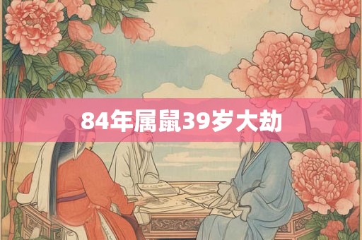 84年属鼠39岁大劫 84年属鼠39岁大劫