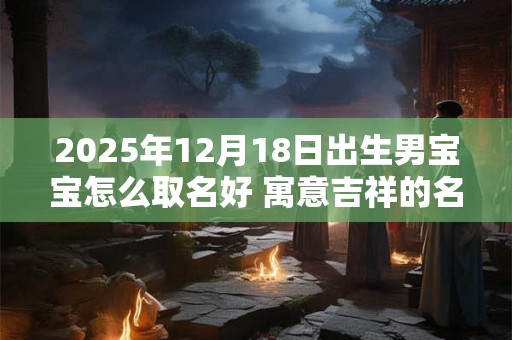 2025年12月18日出生男宝宝怎么取名好 寓意吉祥的名字 2025年12月18日出生男宝宝怎么取名好 寓意吉祥的名字