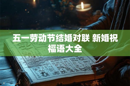 五一劳动节结婚对联 新婚祝福语大全 五一劳动节结婚对联 新婚祝福语大全