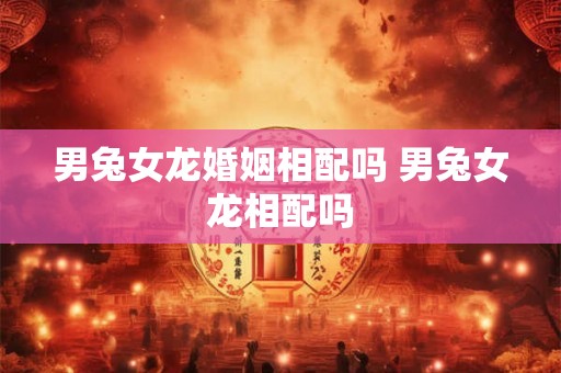 男兔女龙婚姻相配吗 男兔女龙相配吗 男兔女龙婚姻相配吗 男兔女龙相配吗