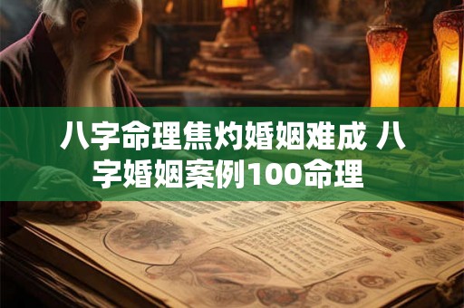 八字命理焦灼婚姻难成 八字婚姻案例100命理 八字命理焦灼婚姻难成 八字婚姻案例100命理