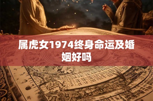 属虎女1974终身命运及婚姻好吗