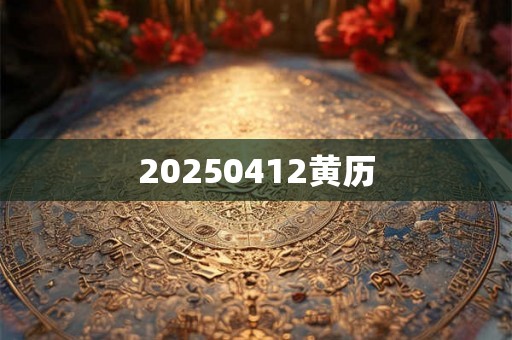 20250412黄历