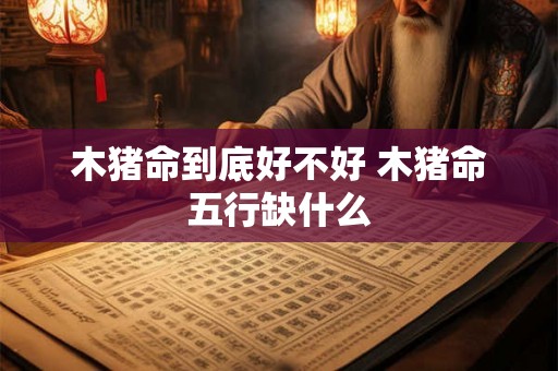 木猪命到底好不好 木猪命五行缺什么 木猪命到底好不好 木猪命五行缺什么