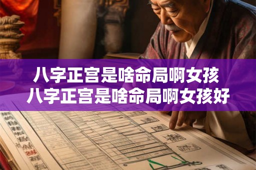 八字正宫是啥命局啊女孩 八字正宫是啥命局啊女孩好吗 八字正宫是啥命局啊女孩 八字正宫是啥命局啊女孩好吗