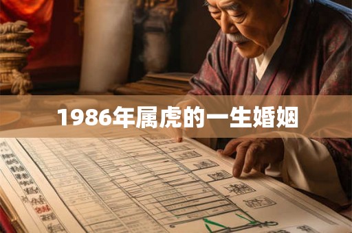 1986年属虎的一生婚姻 1986年属虎的一生婚姻