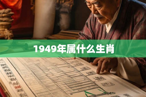 1949年属什么生肖 1949年属什么生肖