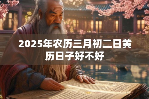 2025年农历三月初二日黄历日子好不好 2025年农历三月初二日黄历日子好不好