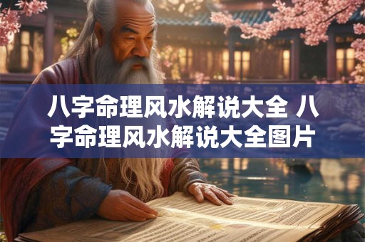 八字命理风水解说大全 八字命理风水解说大全图片 八字命理风水解说大全 八字命理风水解说大全图片