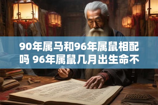 90年属马和96年属鼠相配吗 96年属鼠几月出生命不好 90年属马和96年属鼠相配吗 96年属鼠几月出生命不好