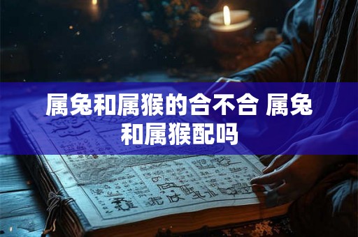 属兔和属猴的合不合 属兔和属猴配吗 属兔和属猴的合不合 属兔和属猴配吗