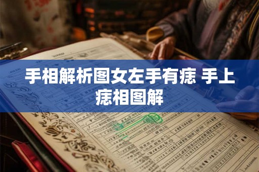 手相解析图女左手有痣 手上痣相图解 手相解析图女左手有痣 手上痣相图解