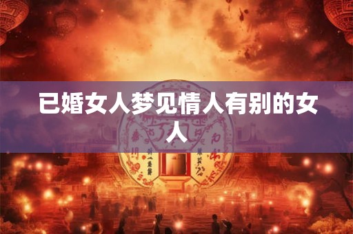 已婚女人梦见情人有别的女人 已婚女人梦见情人有别的女人