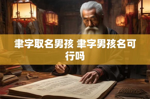 聿字取名男孩 聿字男孩名可行吗