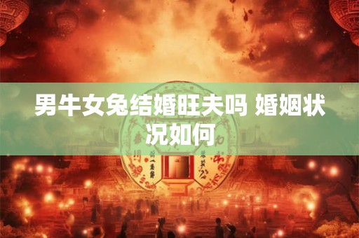 男牛女兔结婚旺夫吗 婚姻状况如何 男牛女兔结婚旺夫吗 婚姻状况如何