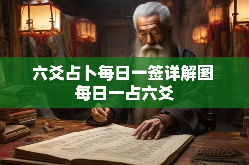 六爻占卜每日一签详解图 每日一占六爻 六爻占卜每日一签详解图 每日一占六爻