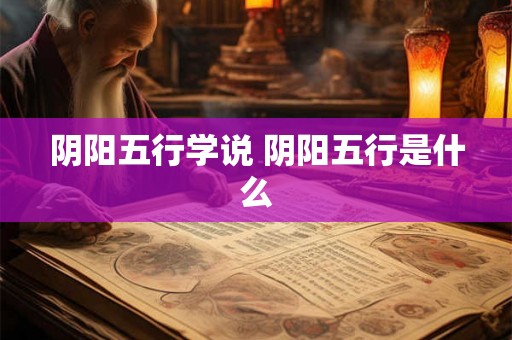 阴阳五行学说 阴阳五行是什么 阴阳五行学说 阴阳五行是什么