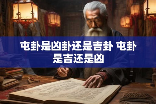 屯卦是凶卦还是吉卦 屯卦是吉还是凶 屯卦是凶卦还是吉卦 屯卦是吉还是凶