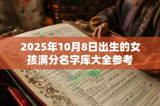 2025年10月8日出生的女孩满分名字库大全参考 2025年10月8日出生的女孩满分名字库大全参考