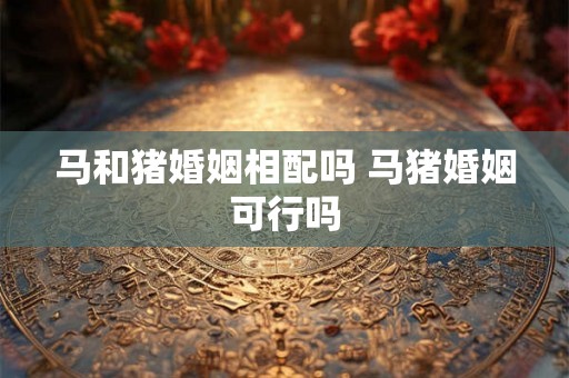 马和猪婚姻相配吗 马猪婚姻可行吗 马和猪婚姻相配吗 马猪婚姻可行吗