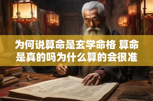 为何说算命是玄学命格 算命是真的吗为什么算的会很准 为何说算命是玄学命格 算命是真的吗为什么算的会很准