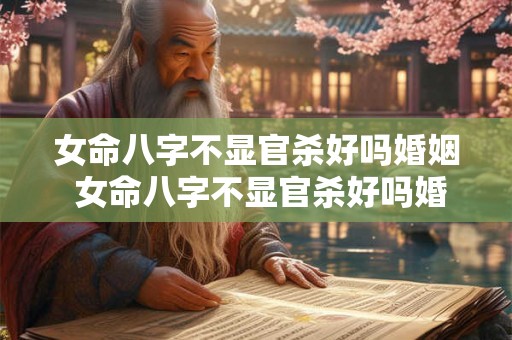 女命八字不显官杀好吗婚姻 女命八字不显官杀好吗婚姻好吗 女命八字不显官杀好吗婚姻 女命八字不显官杀好吗婚姻好吗