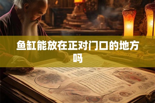 鱼缸能放在正对门口的地方吗 鱼缸能放在正对门口的地方吗