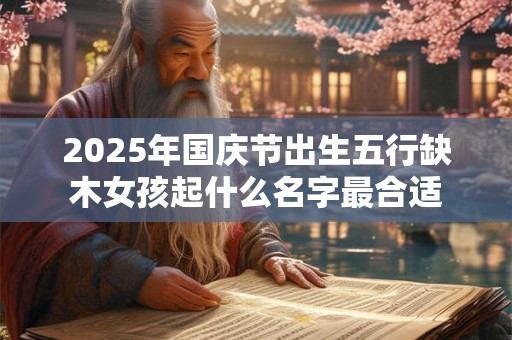 2025年国庆节出生五行缺木女孩起什么名字最合适 2025年国庆节出生五行缺木女孩起什么名字最合适