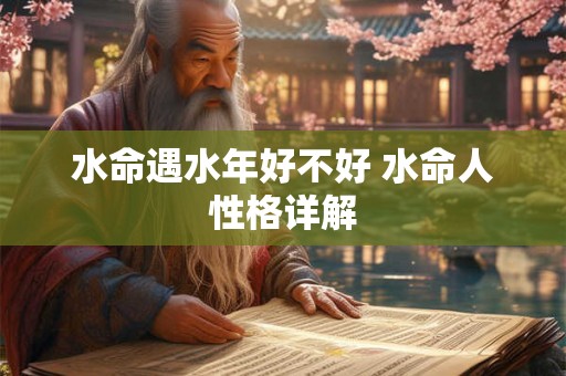 水命遇水年好不好 水命人性格详解 水命遇水年好不好 水命人性格详解