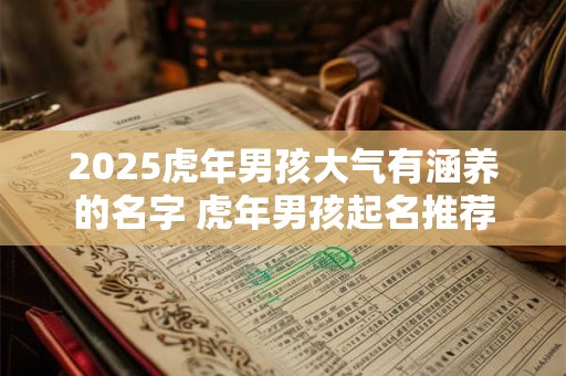 2025虎年男孩大气有涵养的名字 虎年男孩起名推荐 2025虎年男孩大气有涵养的名字 虎年男孩起名推荐