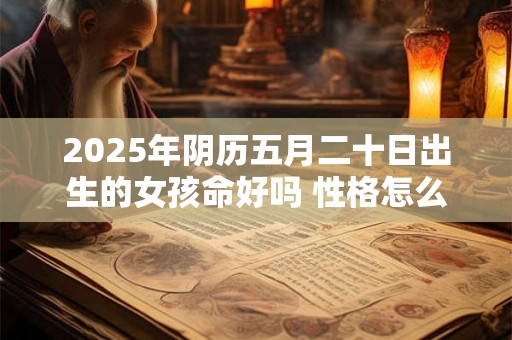 2025年阴历五月二十日出生的女孩命好吗 性格怎么样 2025年阴历五月二十日出生的女孩命好吗 性格怎么样