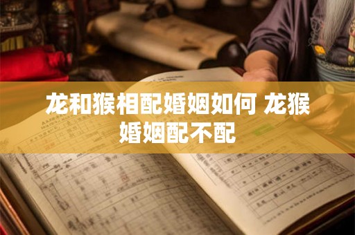龙和猴相配婚姻如何 龙猴婚姻配不配 龙和猴相配婚姻如何 龙猴婚姻配不配