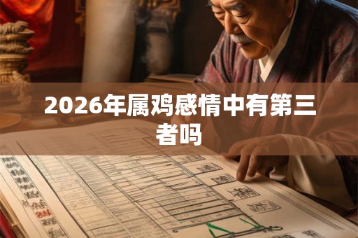 2026年属鸡感情中有第三者吗 2026年属鸡感情中有第三者吗