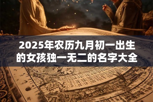 2025年农历九月初一出生的女孩独一无二的名字大全 2025年农历九月初一出生的女孩独一无二的名字大全