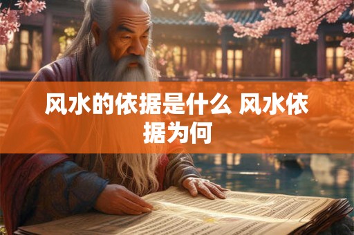 风水的依据是什么 风水依据为何 风水的依据是什么 风水依据为何